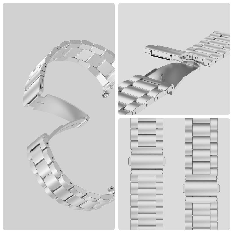 SPGUARD Metal Band Compatible with Samsung Galaxy Watch 7/8 Ultra 47mm (2025/2024), No Gap Stainless Steel Band Strap for Men Women Business, NOT for Other Models - Image 3