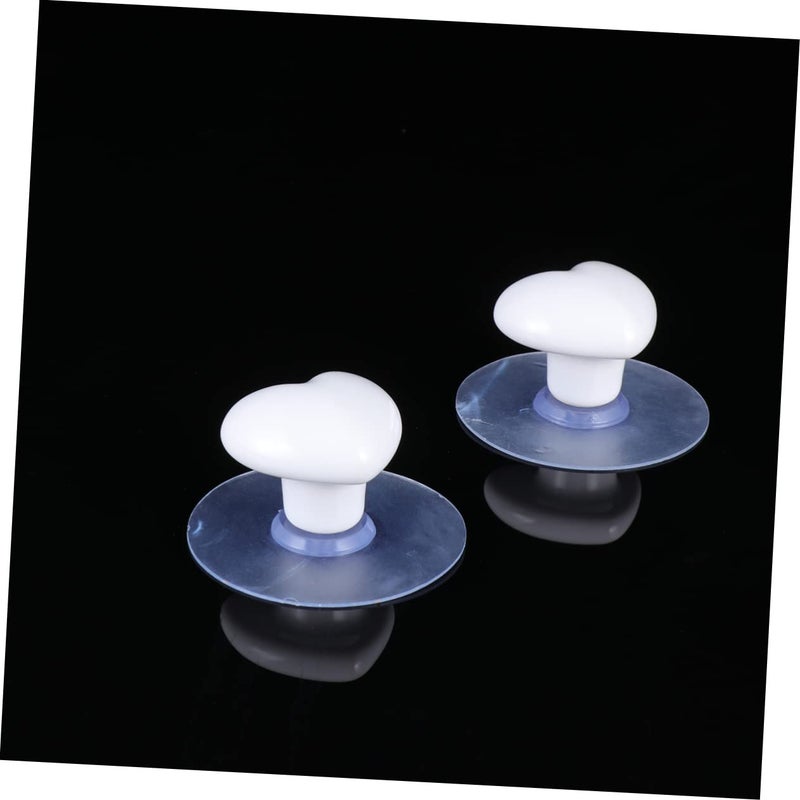 Pink Heart Shaped Ceramic Drawer Pull Handles Durable Stylish Furniture Wardrobe Kitchen Decor - Image 3