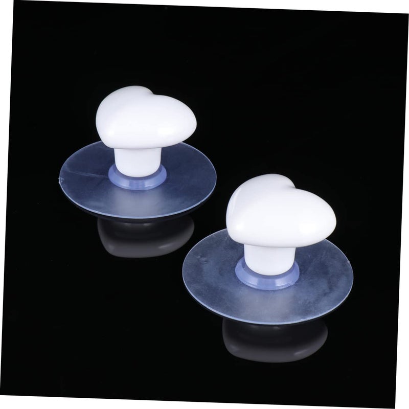 Pink Heart Shaped Ceramic Drawer Pull Handles Durable Stylish Furniture Wardrobe Kitchen Decor - Image 4