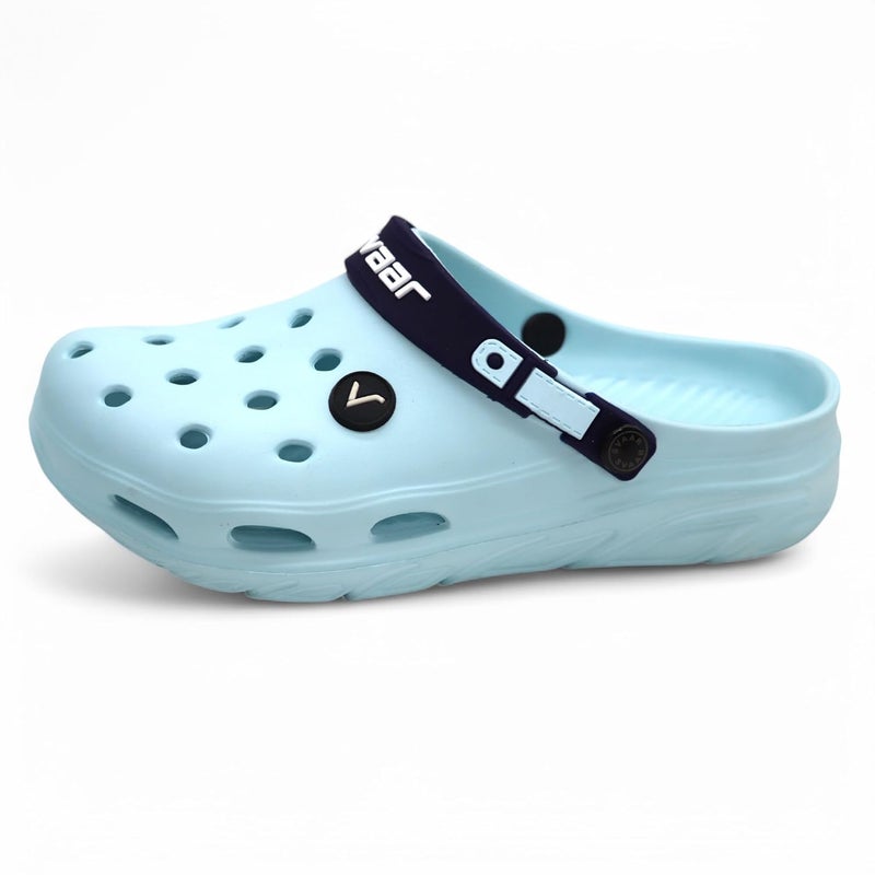 SVAAR Mens Ultra-Soft Lightweight Clogs || Breathable & Waterproof Slip-On Sandals with Adjustable Back Strap for All-Day Comfort - Image 3