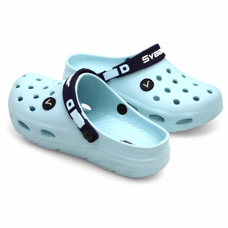 SVAAR Mens Ultra-Soft Lightweight Clogs || Breathable & Waterproof Slip-On Sandals with Adjustable Back Strap for All-Day Comfort - Image 4
