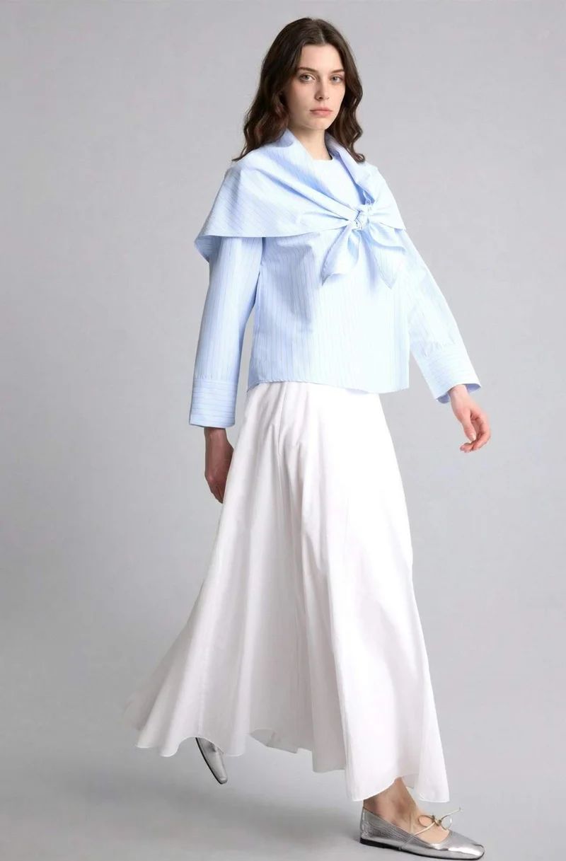 Defacto A Cut Voile Maxi Skirt