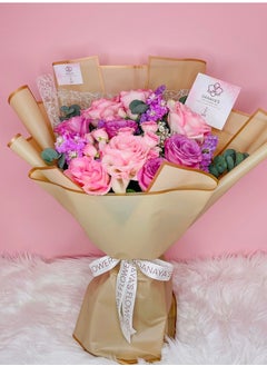 Danaya's Flowers Customized Flower Bouquet - Basic (Gold) 3 