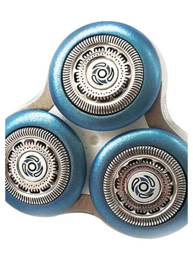 NIBEMINENT Shaver Replacement Head For Philips SH90 S7000 S7310 S7530 Blue 2.5 x 0.3 1.3cm