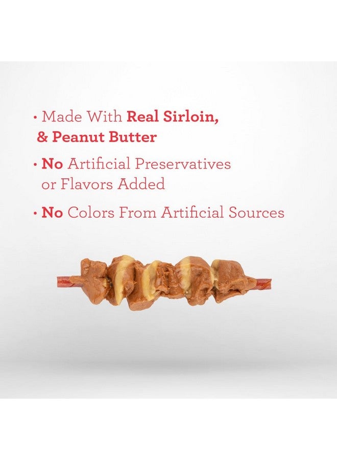 Dreambone Double Protein Chews Made with Real Chicken, Sirloin and Peanut Butter, 10 Count, Rawhide-Free Chews for Dogs, 9.80 Ounce (Pack of 1) - Image 4
