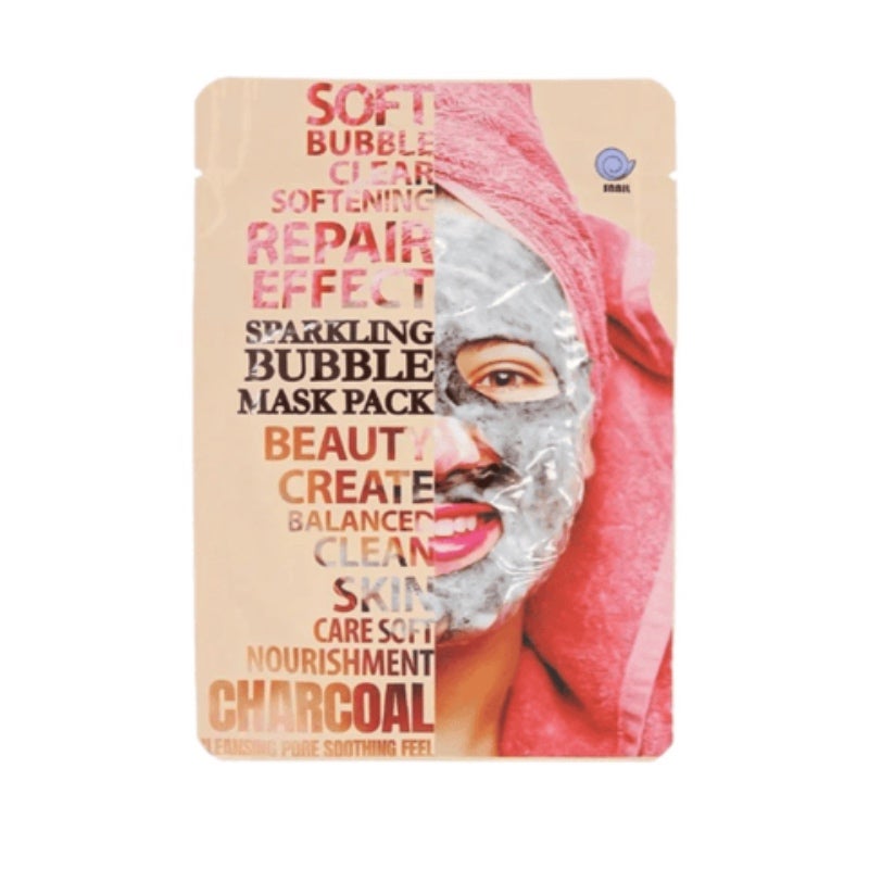Snail Korean Bubble Mask For Face - 23 Ml