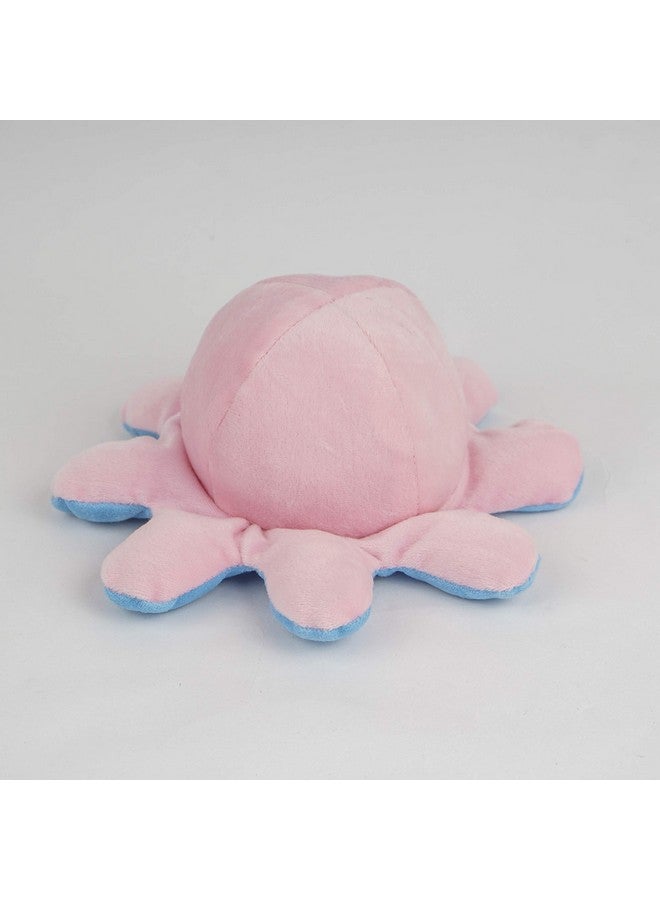 إيثيو لعبة الأخطبوط المتغير الجانبي المحشوة الصغيرة - لعبة حيوانية | أظهر حالتك المزاجية دون قول كلمة (أزرق وردي) - Image 5