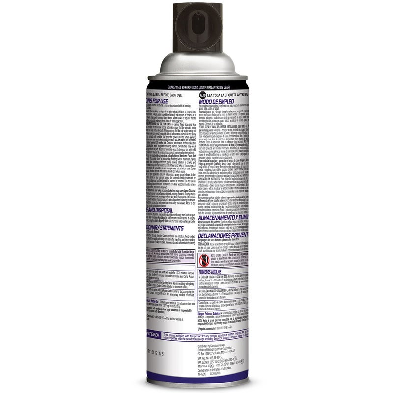 Hot Shot Flea, Tick & Lice Killer with Odor Neutralizer (Aerosol) 14 Oz (1 pack) - Image 2