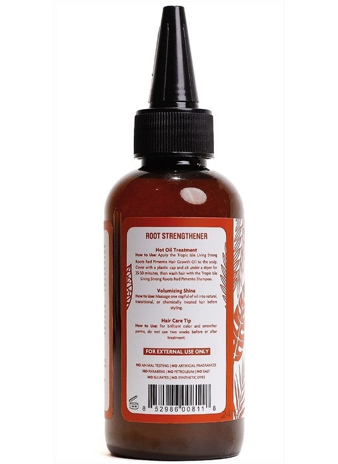 Tropic Isle Living - Strong Roots Red Pimento Hair Growth Oil 4oz - Image 1