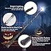 ChampWe Light Up Magic Wizard Wand Rechargeable Illuminating Toy for Kids Witch Collection Cosplay Accessories with Spellbook and Gift Box Stump - Image 4