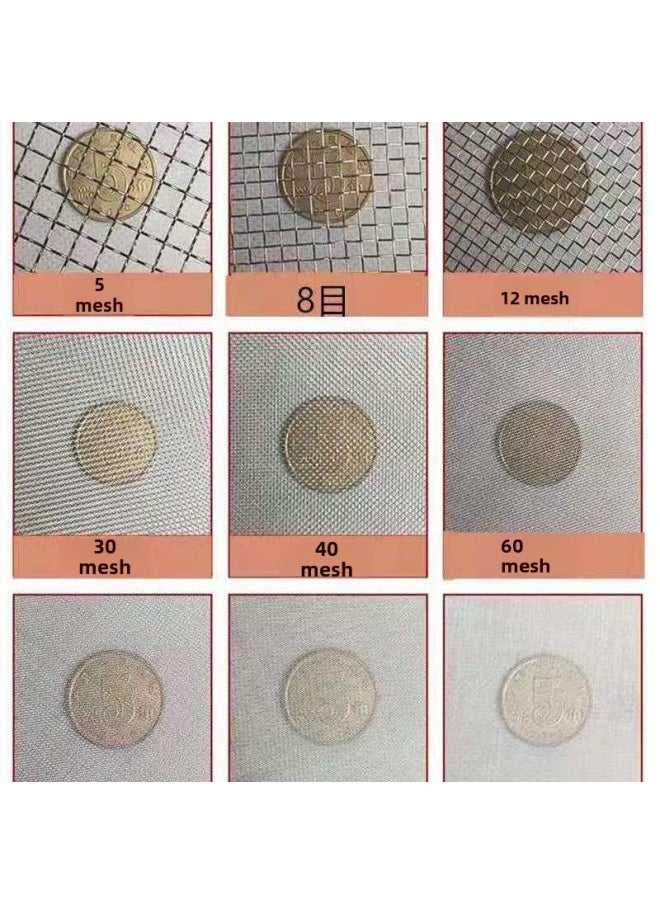 Generic - Sieve Stainless Steel Sesame Sieve Rice Sieve Rice Cake Sieve Cat Litter Dust Sieve Filter Screen Sieve Fine Household Sieve-Specification:Integral Stainless Steel Diameter 40cm-Colour:100 Mesh Soy Milk Milk Tea Filter - Image 1