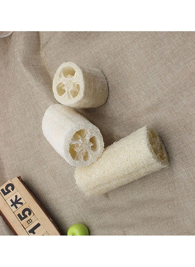 Voberry Natural Loofah Bath Body Shower Sponge White 64.8x6x9cm - Image 2