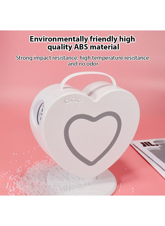 Electric Bubble Machine for Outdoor Wedding Party Interactive Heart Shape Rechargeable Battery Bubble Maker Multi-hole Remote Control Charging Automatic Rotating Bubble Machine