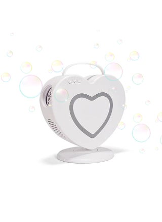 Electric Bubble Machine for Outdoor Wedding Party Interactive Heart Shape Rechargeable Battery Bubble Maker Multi-hole Remote Control Charging Automatic Rotating Bubble Machine - pzsku/Z1DA6C37352471567905AZ/45/_/1718702492/6ed0fa41-1d24-46d4-a203-a12fb2153999