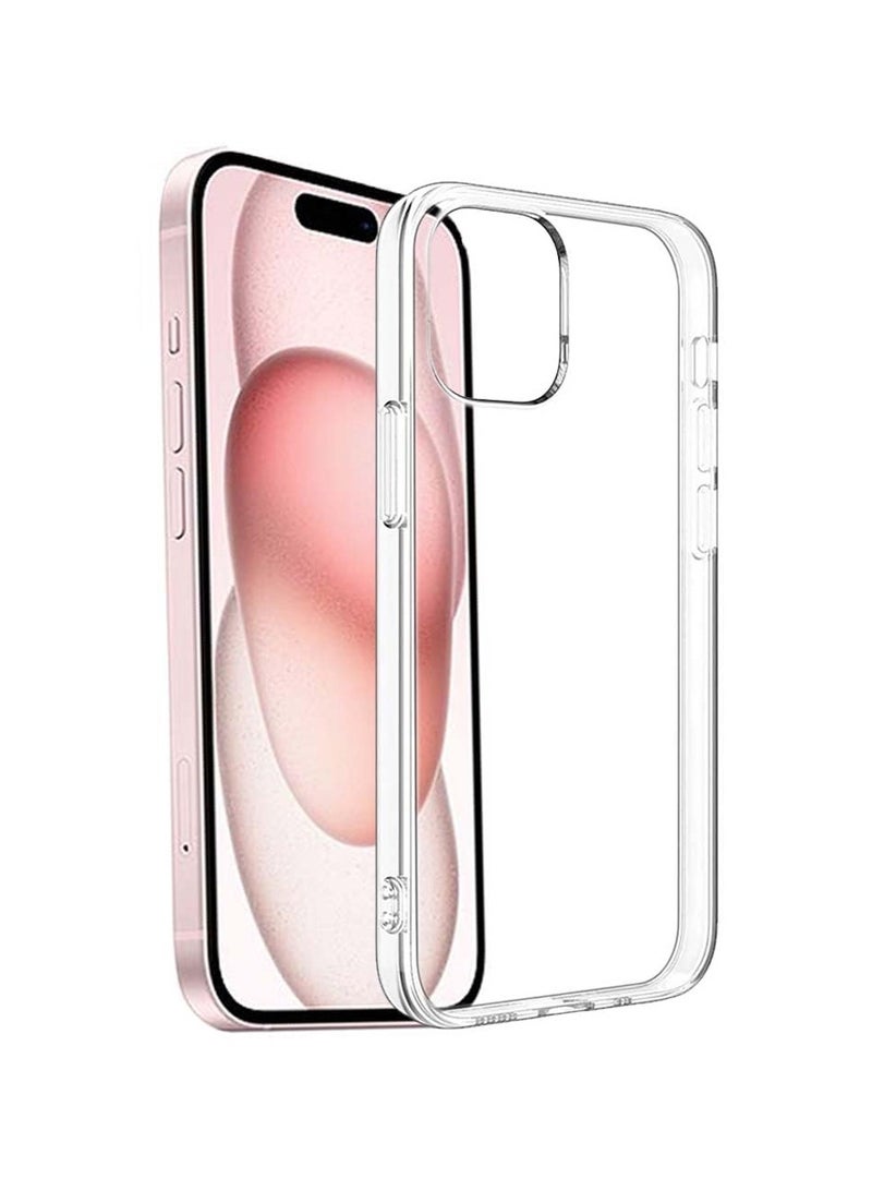 general Clear Case Compatible With Iphone 15 5G, Transparent Shockproof Bumper Cover, Anti-Scratch Clear Back Protective Phone Case for Iphone 15 6.1" (Clear) - Image 1