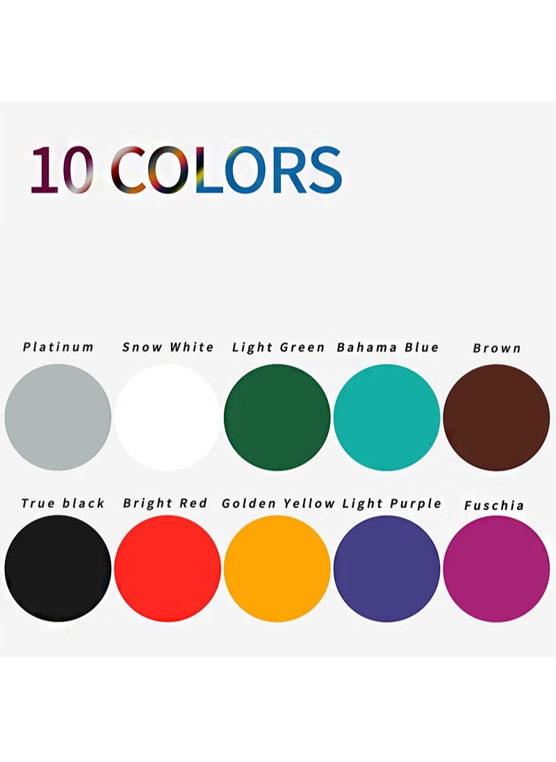 EIPTWH - 10 Colors Tattoo Inks Set，1 Oz 30ml Tattoo Pigment Set for Liner&Shader，Standard Tattoo Inks Color Set for Makeup Body Art - Image 1