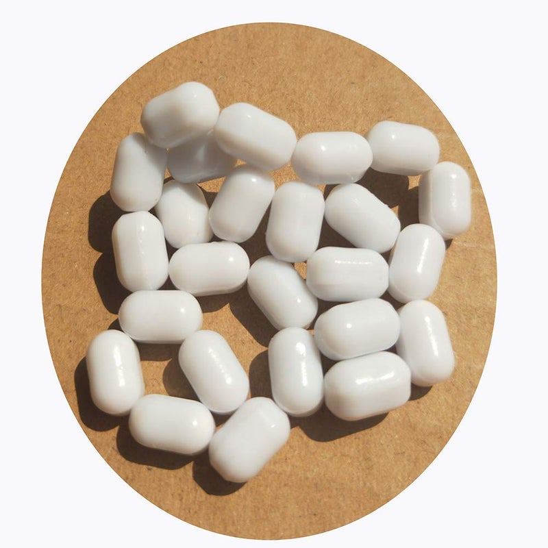 BBTCTY محرك مغناطيسي شريط التحريك PTFE خلاط مغناطيسي شريط التحريك (6X10 مم، شكل أسطوانة، 10 قطع) - Image 2