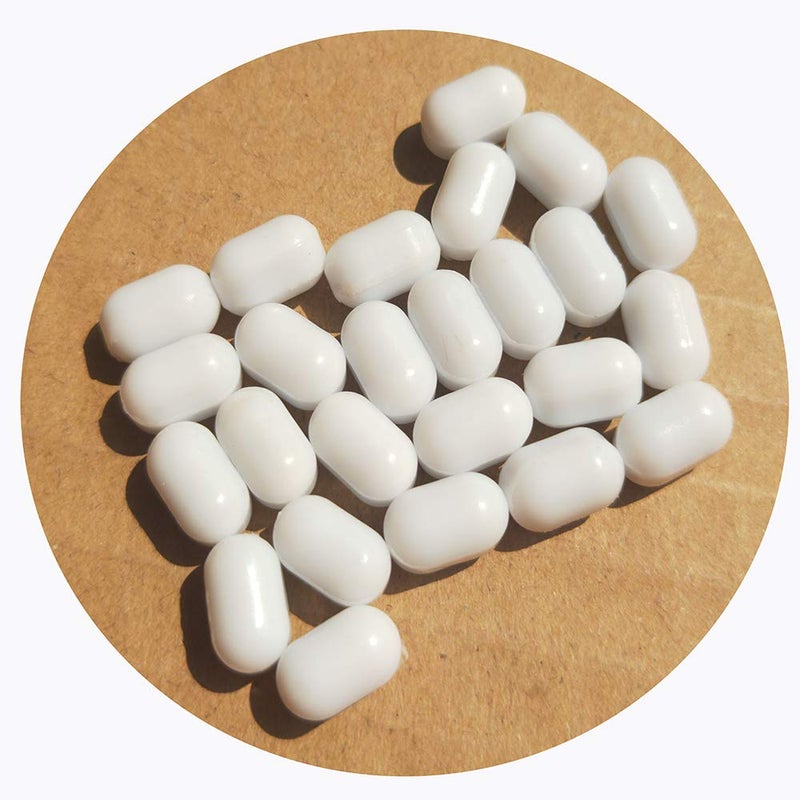 BBTCTY محرك مغناطيسي شريط التحريك PTFE خلاط مغناطيسي شريط التحريك (6X10 مم، شكل أسطوانة، 10 قطع) - Image 1