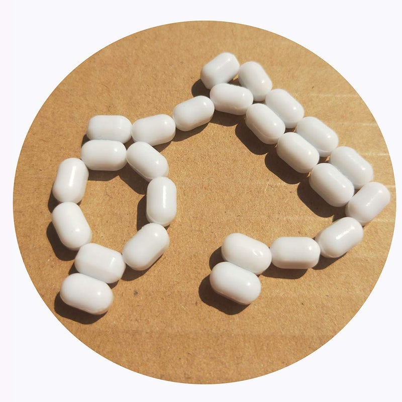 BBTCTY محرك مغناطيسي شريط التحريك PTFE خلاط مغناطيسي شريط التحريك (6X10 مم، شكل أسطوانة، 10 قطع) - Image 5