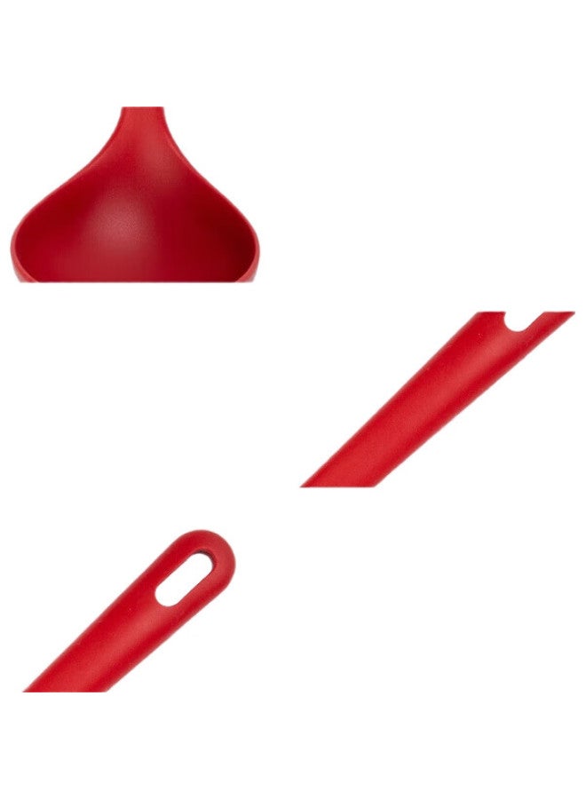 Ballarini Silicone Soup Ladle, Large Size, Non-Stick Pan Specific, Heat-Resistant, Kitchen Household Food-Grade Silicone Soup Spoon - Image 2