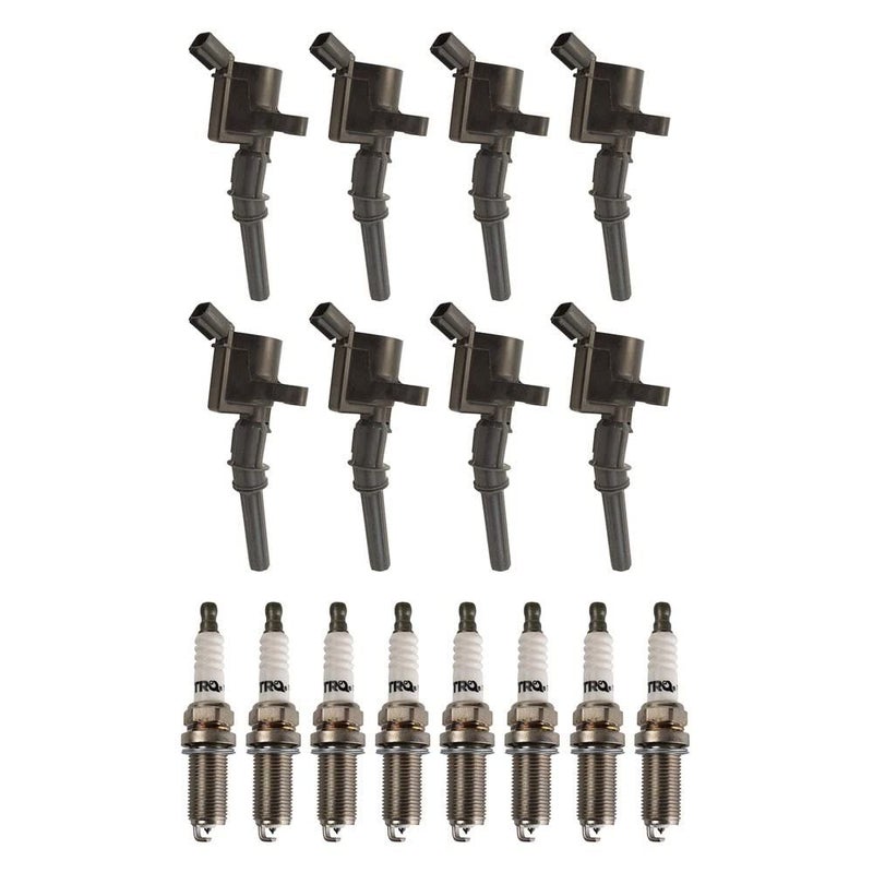 TRQ Ignition Kit Ignition Coil Set Spark Plugs Compatible with 97-16 Ford 98-11 Lincoln Mercury - Image 4