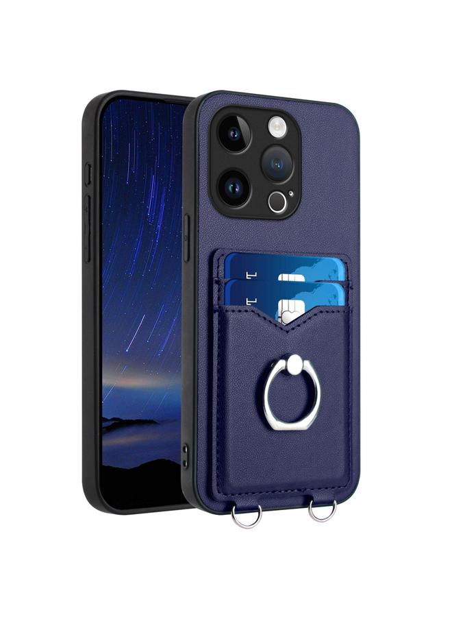 S-TOP Case For iPhone 14 Pro R20 Ring Card Holder Phone Case - Image 1