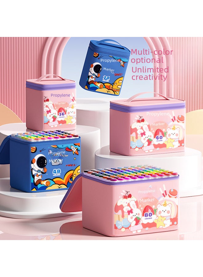 Enmi Acrylic Marker Pen For Children And Students Opaque Color Stackable Water-based Painting Set - Image 2