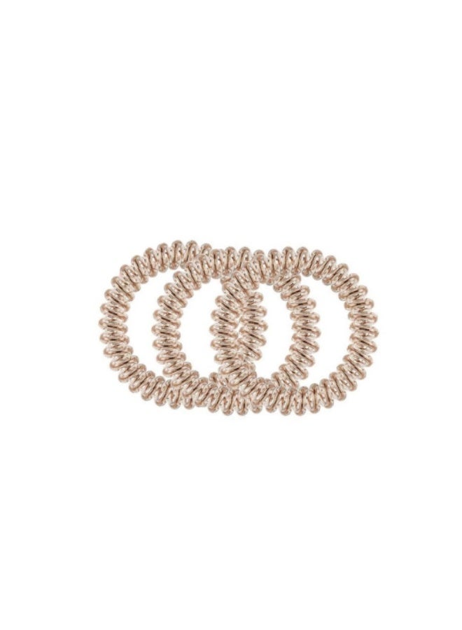 Invisibobble Slim The Elegant Hair Ring Of Bronze and Beads x3 - Image 2
