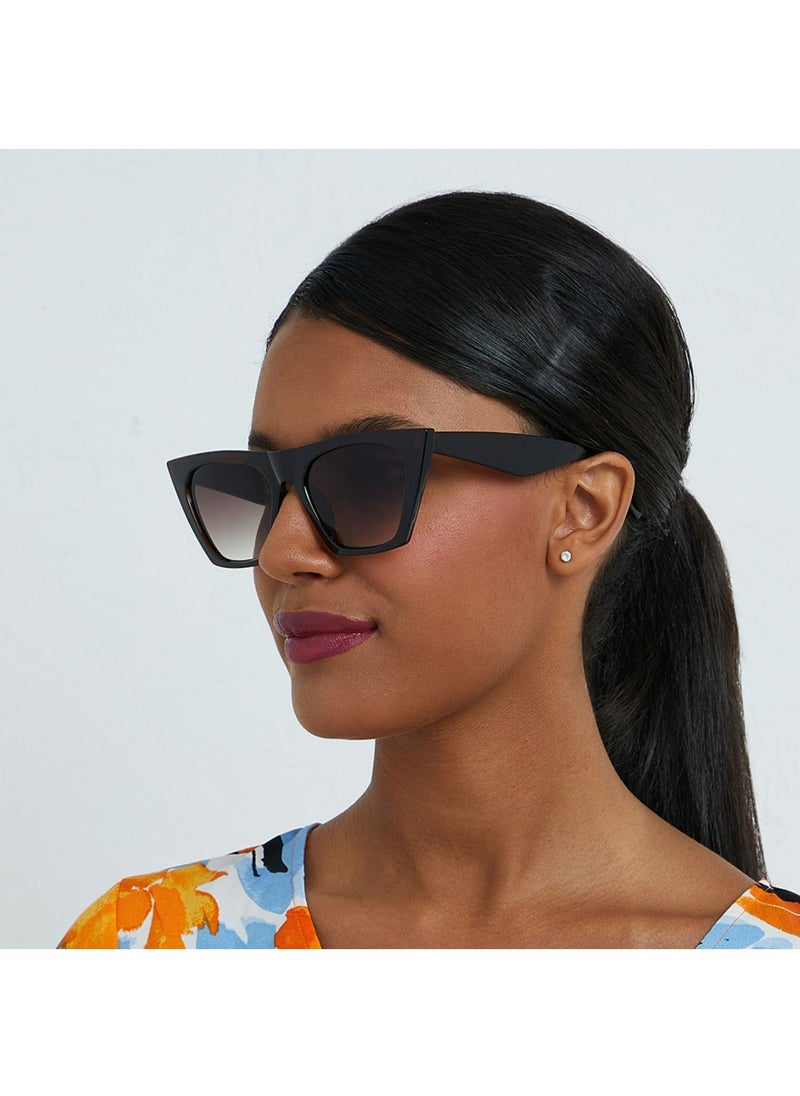Blackout LIBERTY Women Brown Sunglasses - Frame Material: Thermoplastic Rubber (TR90)- Frame Color: Brown-Lens Color: Brown  - Full Rim  - Image 5