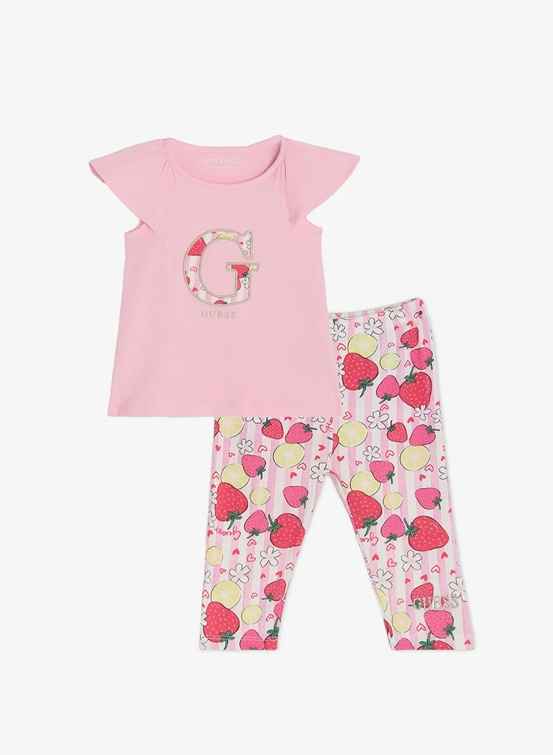 GUESS Kids T-Shirt And Leggings Set