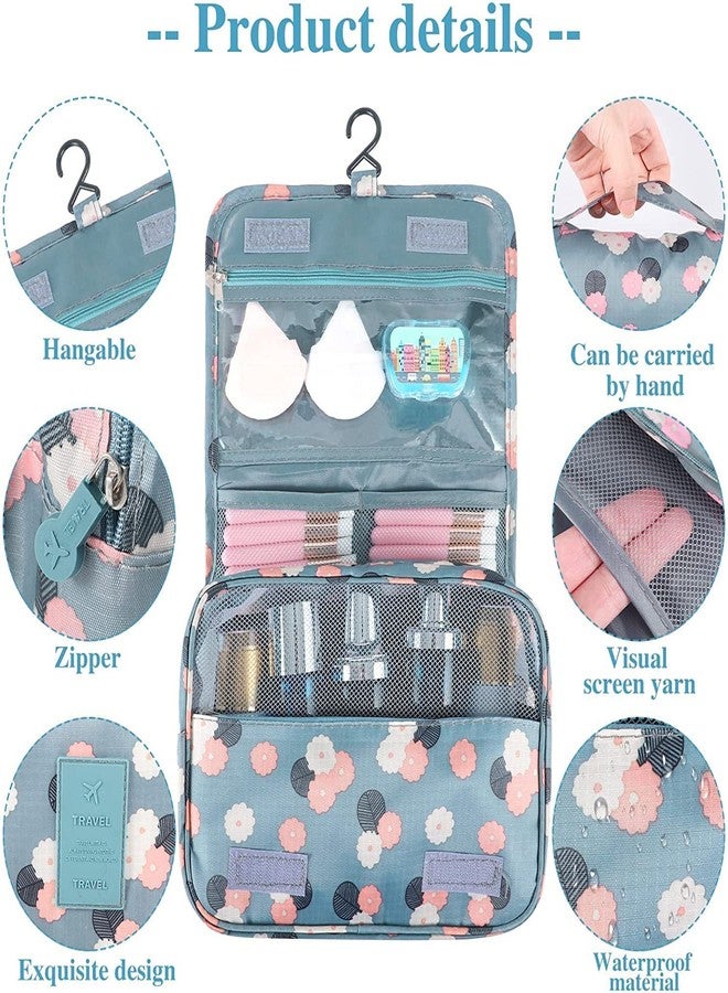 Emergity Portable Travel Makeup Pouch, Vanity Bag for Makeup, Toiletry Bag, Makeup Box for Women, Makeup Kit Bag, Makeup Bag for Travelling, Cosmetic Bag for Women - Image 4
