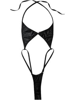 MANIKAN Women's Set with Bra and Neck Strap Featuring Connected Straps from Top to Bottom one piece  - Image 5