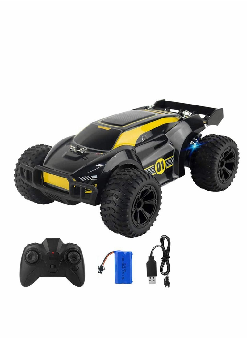KASTWAVE Remote Control Car 2.4GHz Electric RC Racing Cars with 1 Rechargeable Power and Lights 1:22 Electric Toy Car Gift with 100mins Running for 3 4 5 6 7 8 Year Old Boys Girls Kids  - Image 1