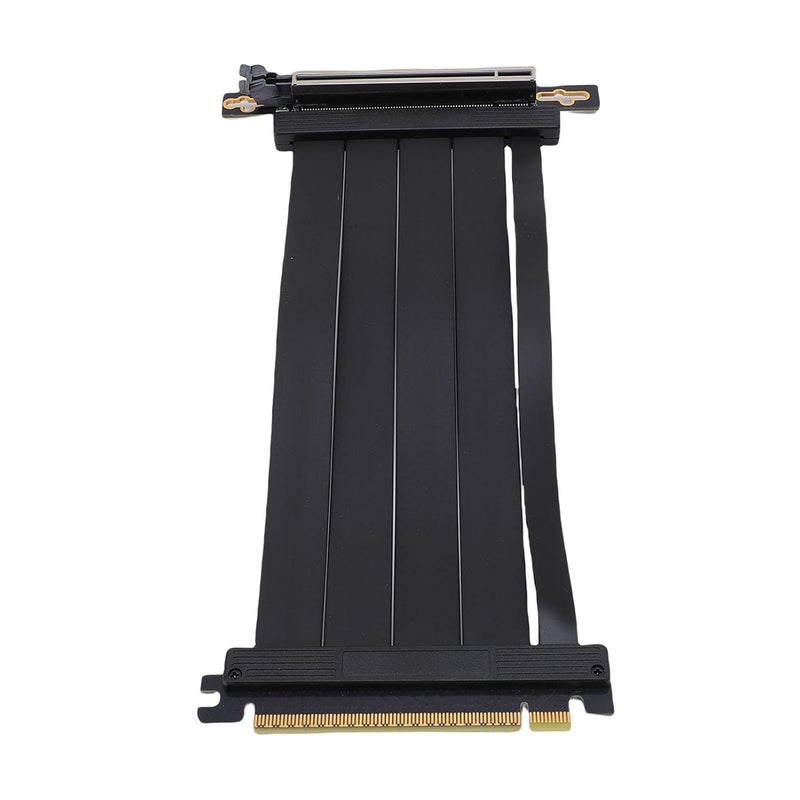 بطاقة رفع PCIe 5.0 X16 بطول 20 سم، كابل تمديد عالي السرعة باللون الأسود لخوادم الذكاء الاصطناعي، جاهز للاستخدام الفوري - Image 4