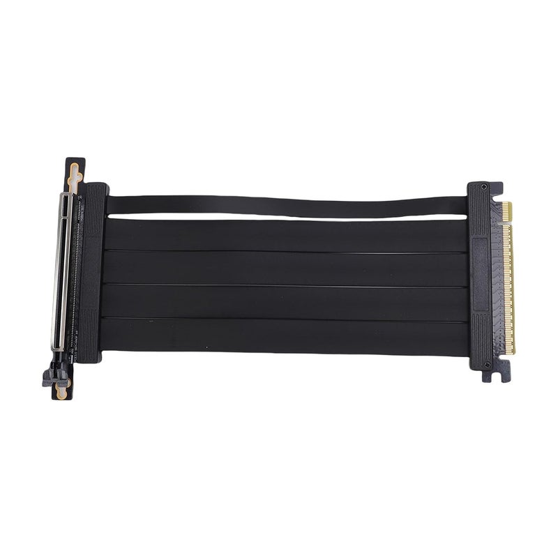 بطاقة رفع PCIe 5.0 X16 بطول 20 سم، كابل تمديد عالي السرعة باللون الأسود لخوادم الذكاء الاصطناعي، جاهز للاستخدام الفوري - Image 1