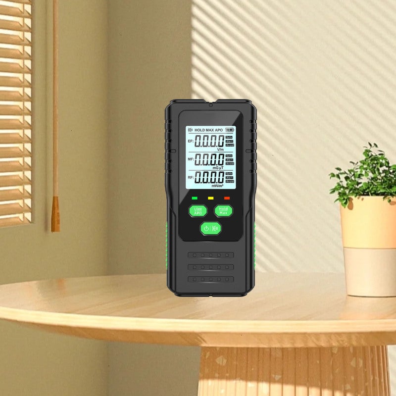 3 in 1 EMF Detector HD Backlight Screen - High Accuracy Sensor for Electric Field Magnetic Field Radio Frequency Detection - 50Hz to 3500MHz Measurement for Home Office - Image 4