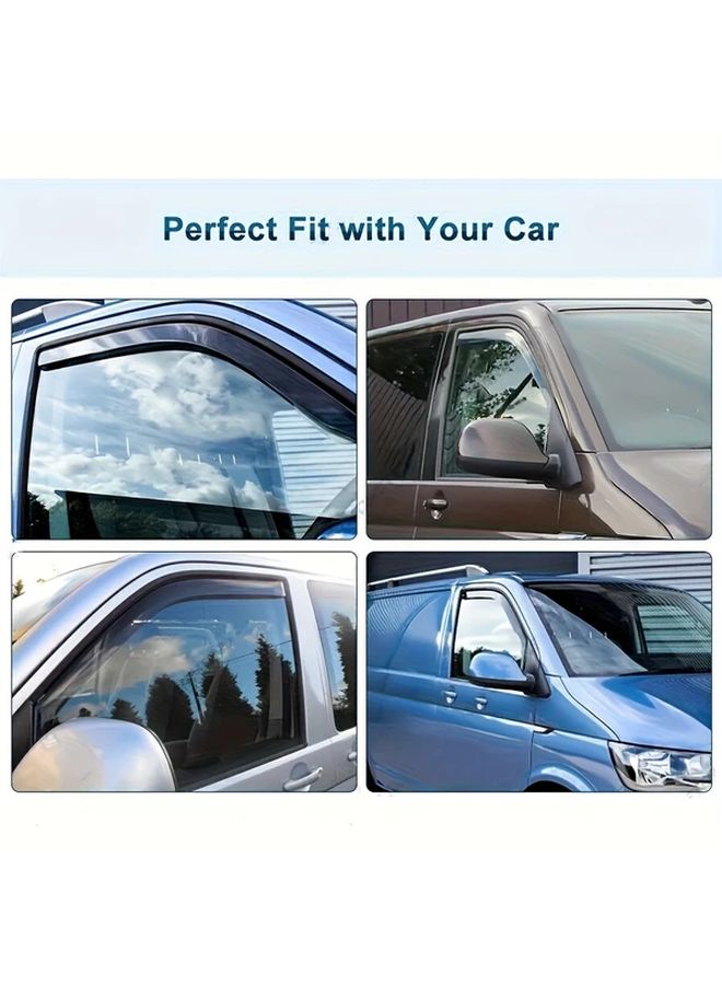 2pcs Car Front Window Rain Guard Windshield Visor For Volkswagen T5 T6 Vehicle Protection Accessories - Image 3