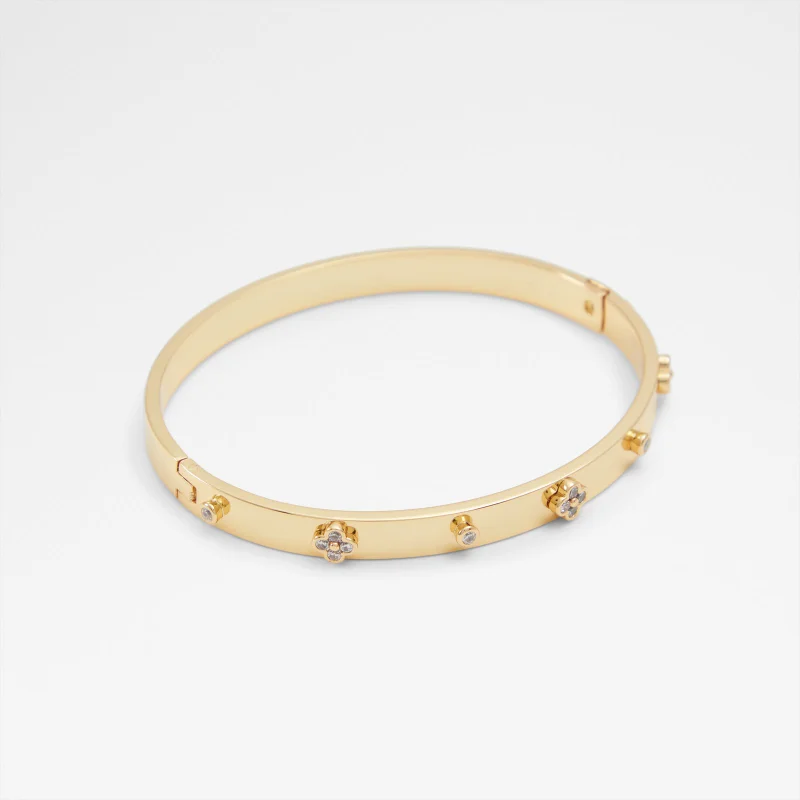 ALDO GRACELET Gold-Tone Embellished Bangle