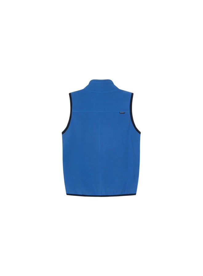 Hush Puppies Neutral Style Men's, Women's And Children's Vest, Autumn And Winter Vest, Versatile Half-high Collar Vest, Casual Jacket - Image 3