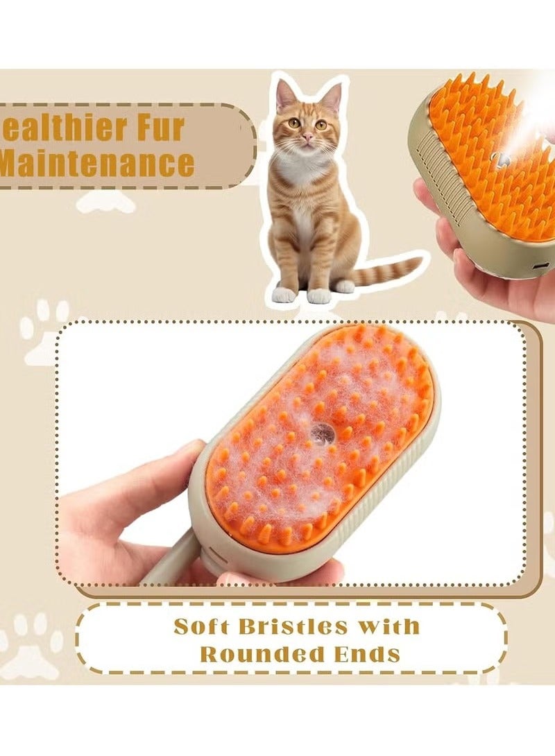 3 in 1 Cat Steam Brush Multifunctional Removes Flying Hair and Tangled Hair - Image 5