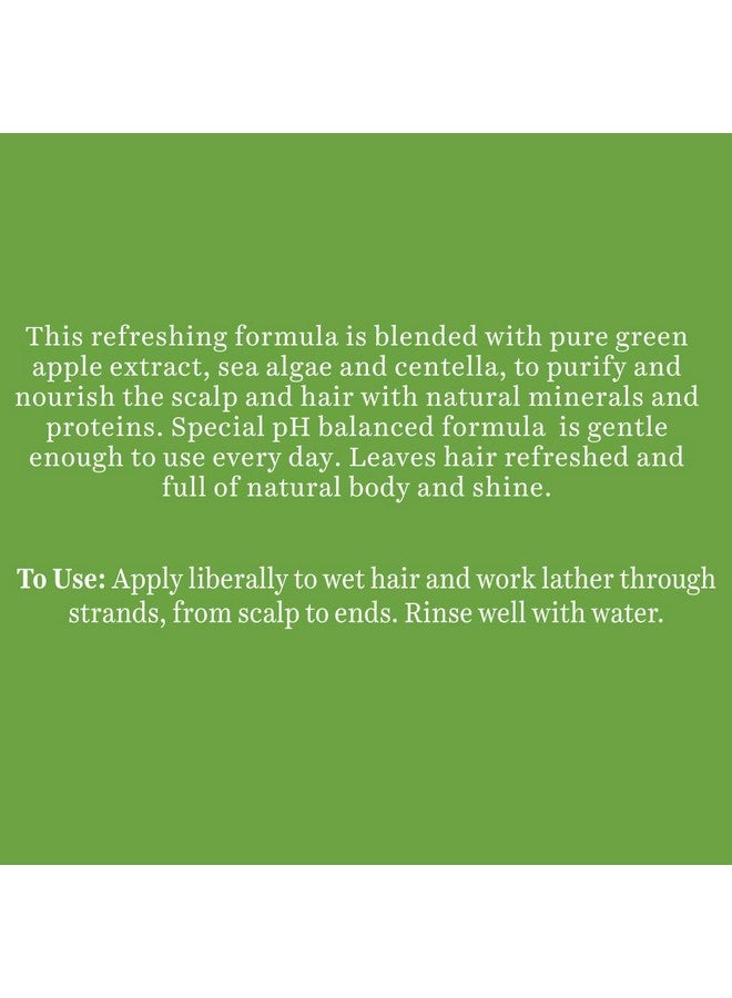 Biotique Green Apple Shine & Gloss Shampoo & Conditioner; Promotes Healthy Shiny And Glossy Hair ; Nourishes Scalp ; Makes Hair Soft & Smooth ;100% Botanical Extracts; All Skin Types ; 340Ml - Image 4