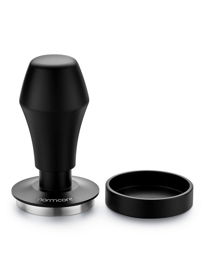 Normcore V4 Coffee Tamper 53.3mm - Spring-loaded Tamper - Barista Espresso Tamper with 15lb / 25lb / 30lbs Replacement Springs - Anodized Aluminum Handle and Stand - Flat Base - Image 1