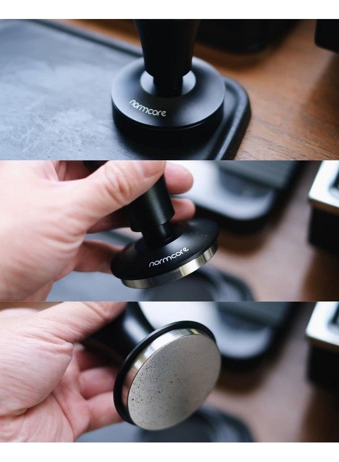 Normcore V4 Coffee Tamper 53.3mm - Spring-loaded Tamper - Barista Espresso Tamper with 15lb / 25lb / 30lbs Replacement Springs - Anodized Aluminum Handle and Stand - Flat Base - Image 3