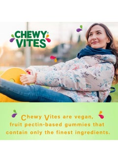 CHEWY VITES Men Multivitamin Advance 60 Gummy Vitamins 17 Essential Nutrients 2-A-Day Vegan  - Image 3