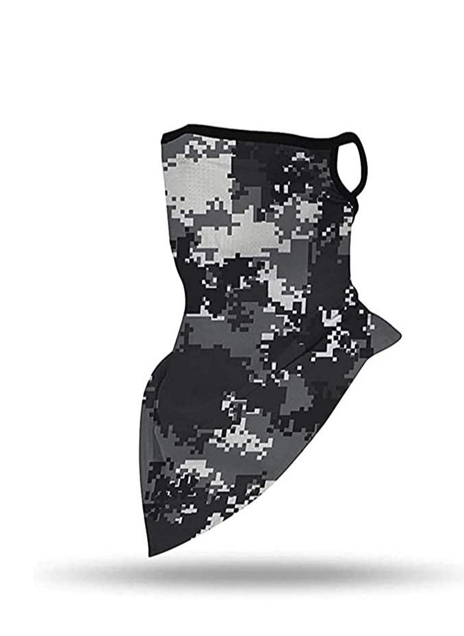 Unisex Bandana Half Face Mask Sports Scarf Neck Gaiters Breathable Washable Riding Motorcycle Headwear for Dust Cover UV Protection Women Men  - Image 3