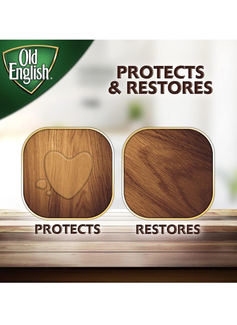 Old English - Old English Scratch Cover for Dark Woods Polish : Wood Scratch Remover, Scratch Concealer, Wood Polisher and Furniture Care, Furniture Refinishing - 8 oz - Image 1