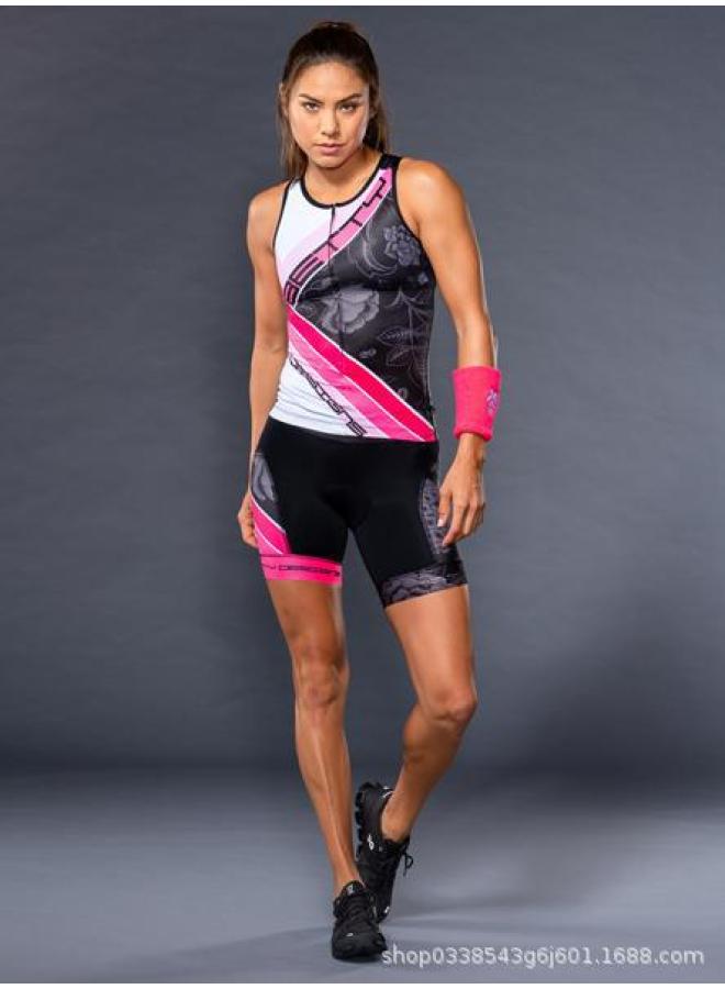 Bettydesigns Women's Short-sleeved Suit Spring And Summer Sun Protection Breathable Bicycle Road Cycling Clothing