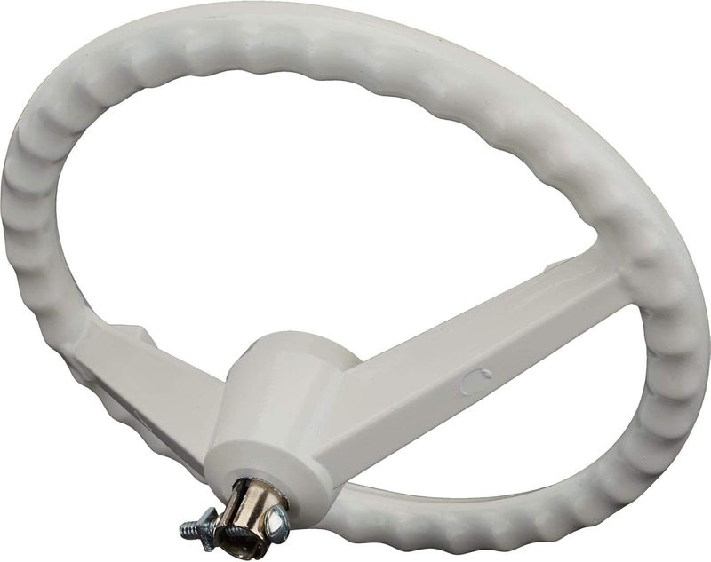 Blue Diamond Classics AMF Pedal Car Plastic Steering Wheel - White - Image 5