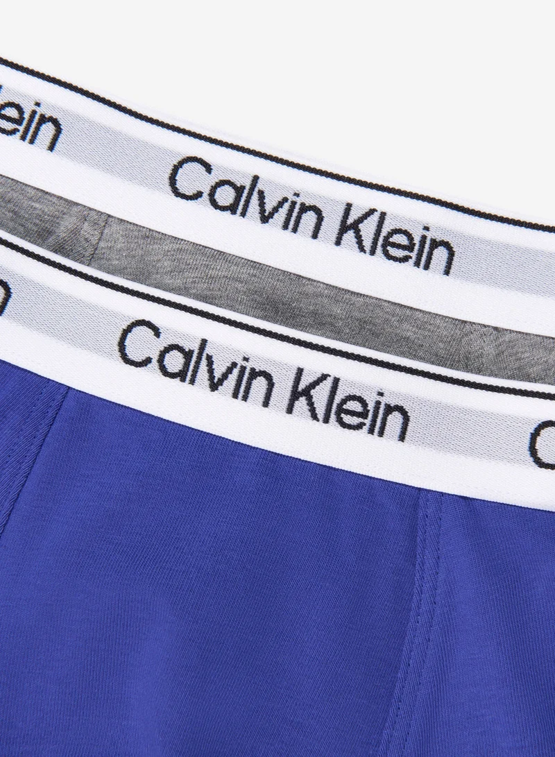 Calvin Klein Jeans  Youth 2 Pack Trunks for Men | Best Price UAE