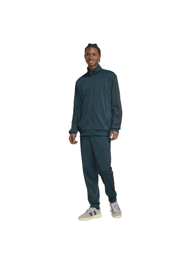 Adidas M 3S Tr Tt Ts Green Training Suits For Men XS - Image 4